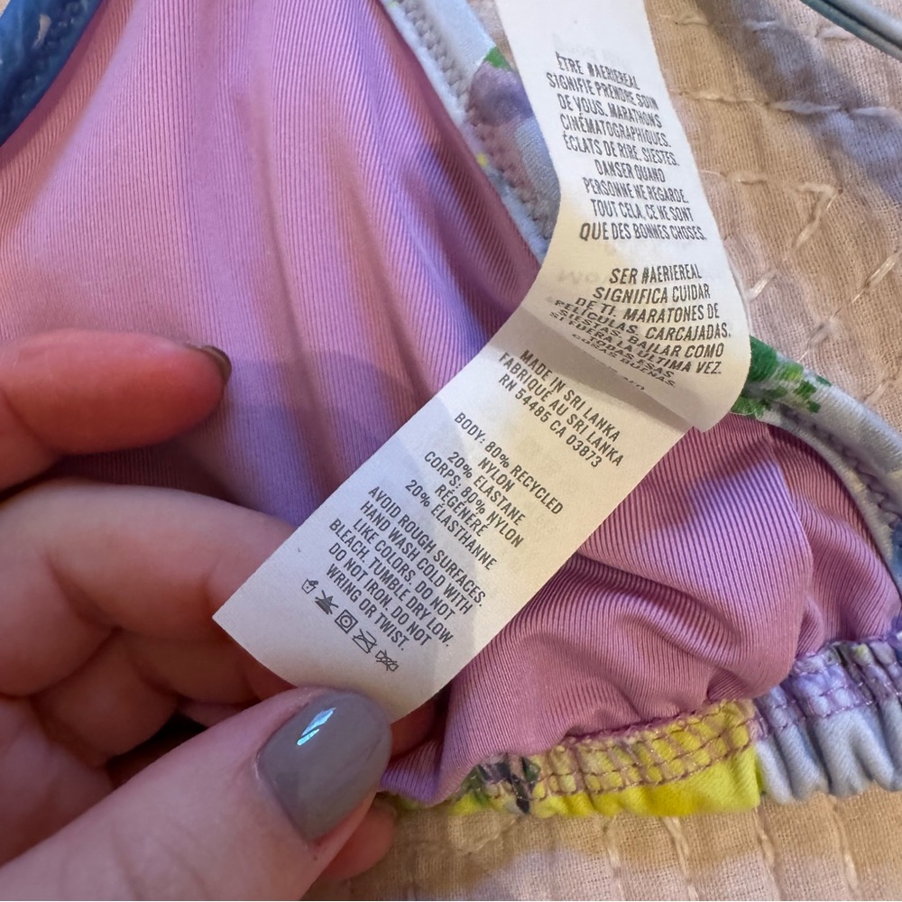 Aerie Floral Swimsuit | See Details for Sizing - Picture 9 of 10